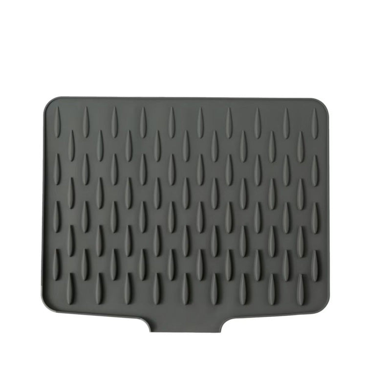 Multifunctional and foldable silicone drainage mat