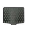 Multifunctional and foldable silicone drainage mat