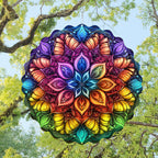 Hanging wind spinners for indoor and outdoor use