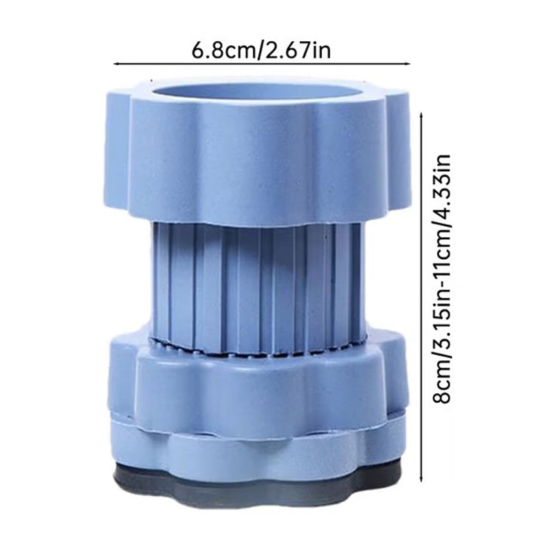 Universal multifunctional riser pads for washing machine base