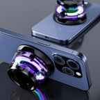 Compact and magnetic Bluetooth speaker set with LED lights