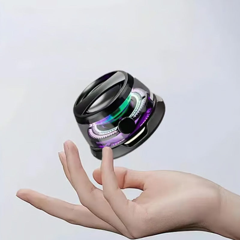 Compact and magnetic Bluetooth speaker set with LED lights