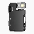 Portable mini flashlight with rotating head