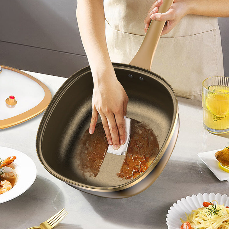 [Titanium Extreme Non-Stick Frying Pan] Revolution in the kitchen, easy cooking without oil smoke!