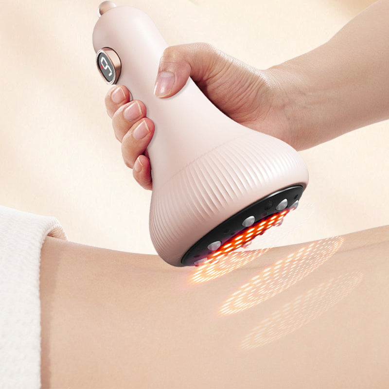 Smart cupping and scraping massage device