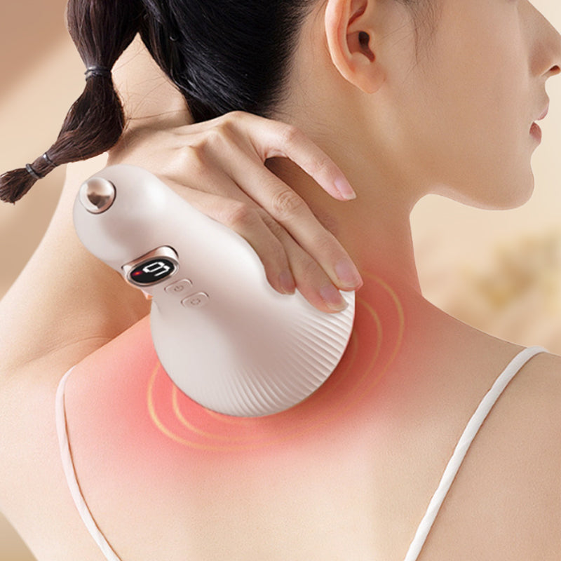 Smart cupping and scraping massage device