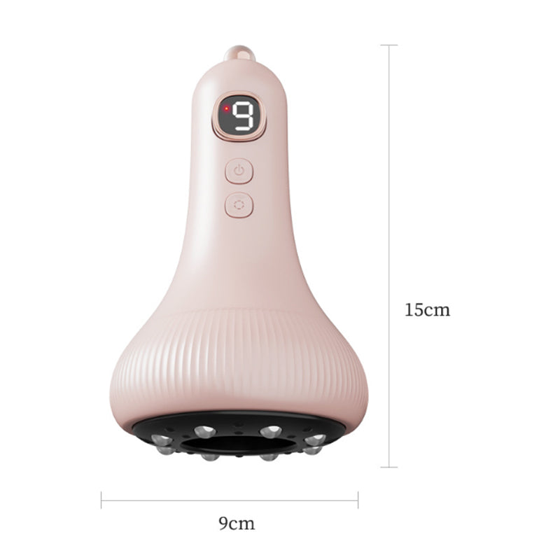 Smart cupping and scraping massage device