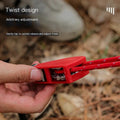 Portable Adjustable Fix Tent High Strength Quick Release Pulley Camping Rope