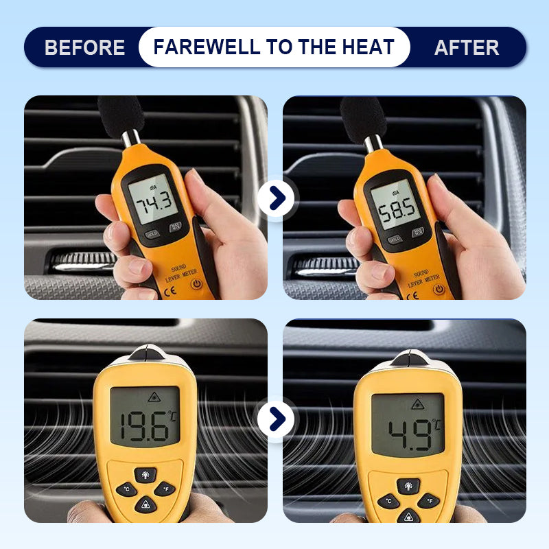 Self-filling refrigerant for car air conditioning