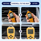 Self-filling refrigerant for car air conditioning