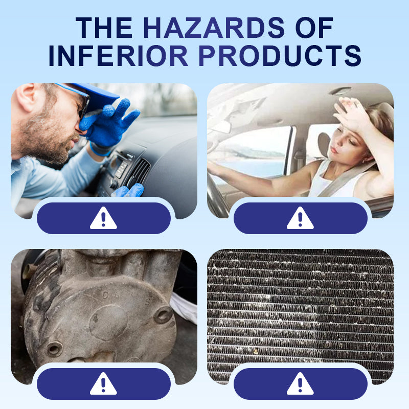Self-filling refrigerant for car air conditioning