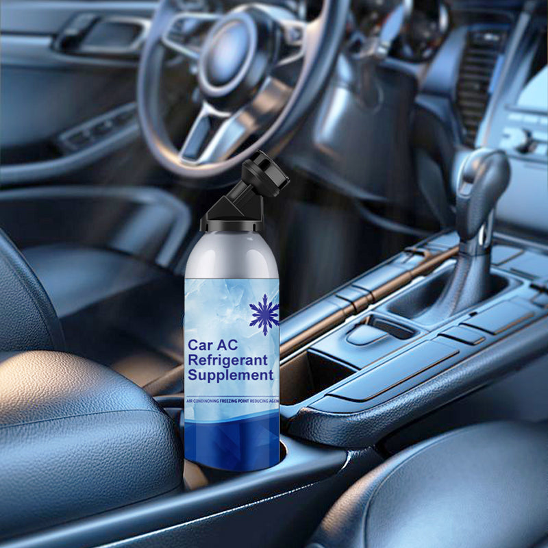 Self-filling refrigerant for car air conditioning