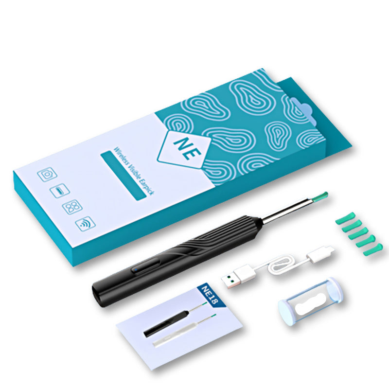 Device for earwax removal with HD camera