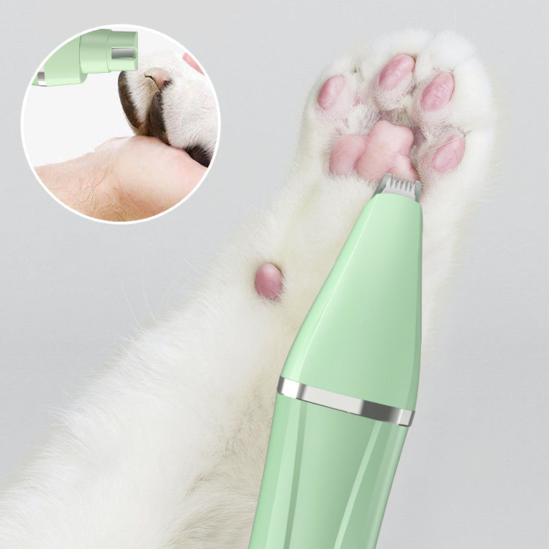 Multifunctional rechargeable shaver with low noise level for pets