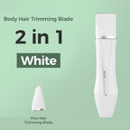 Multifunctional rechargeable shaver with low noise level for pets