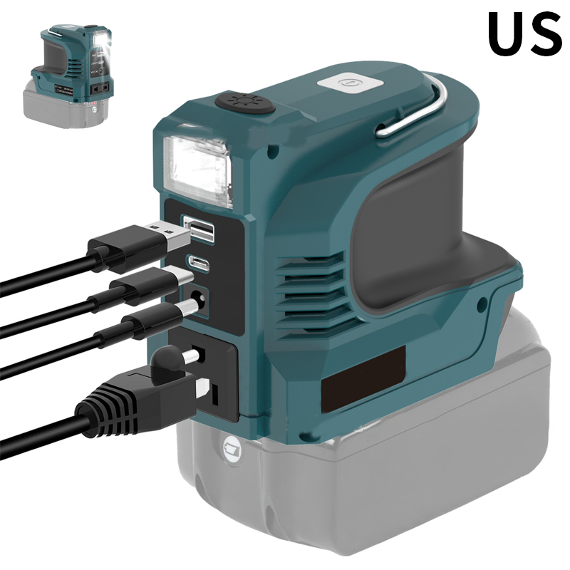 Compact DC to AC inverter - for cars, caravans, outdoor use and holiday homes
