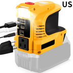Compact DC to AC inverter - for cars, caravans, outdoor use and holiday homes
