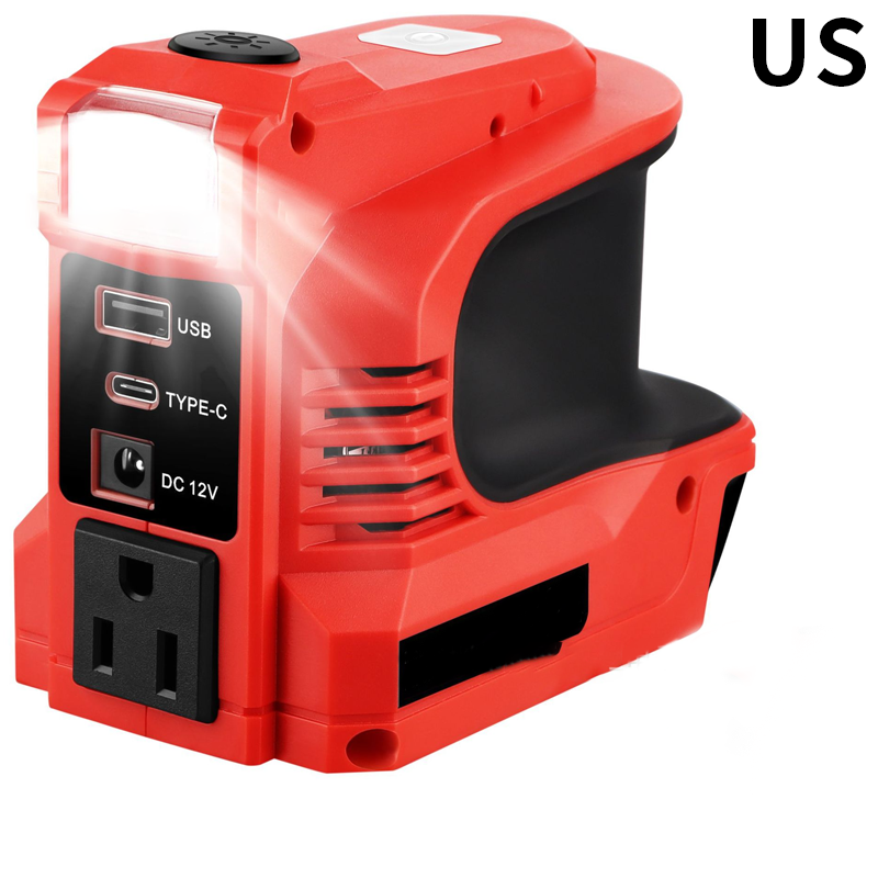 Compact DC to AC inverter - for cars, caravans, outdoor use and holiday homes