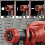 Portable, powerful, electric paint spray set