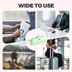 Portable Power Bank with High Capacity and Built-in Cables