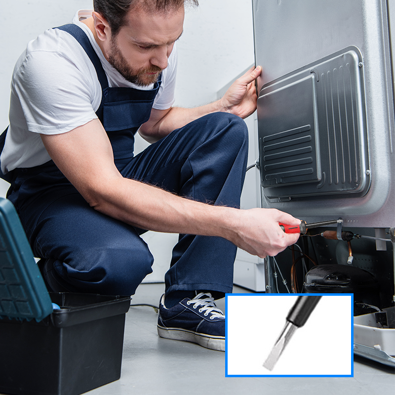 2-in-1 strong magnetic star screwdriver with flat head and high torque
