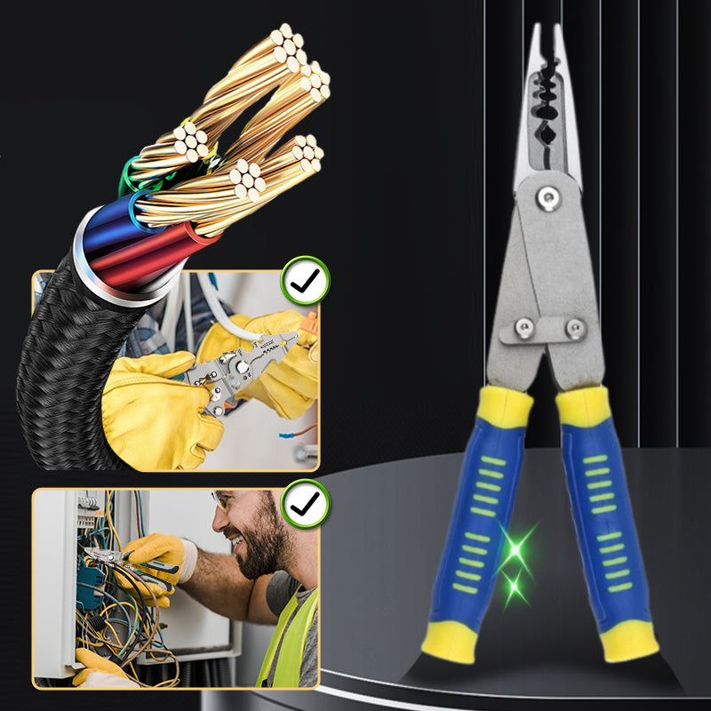 PliGrip Adjustable Stripping Tool – Multifunctional Tool for Electricians