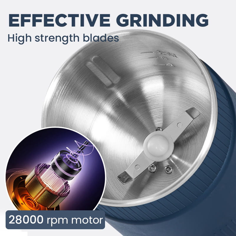Electric grinder with large capacity