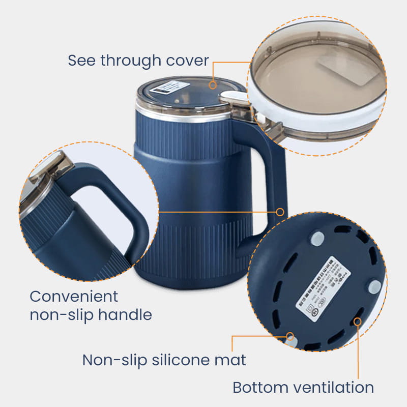 Electric grinder with large capacity