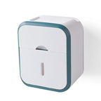 Flush-free toilet paper holder box
