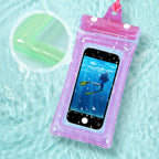 Floating, waterproof phone case with triple sealing