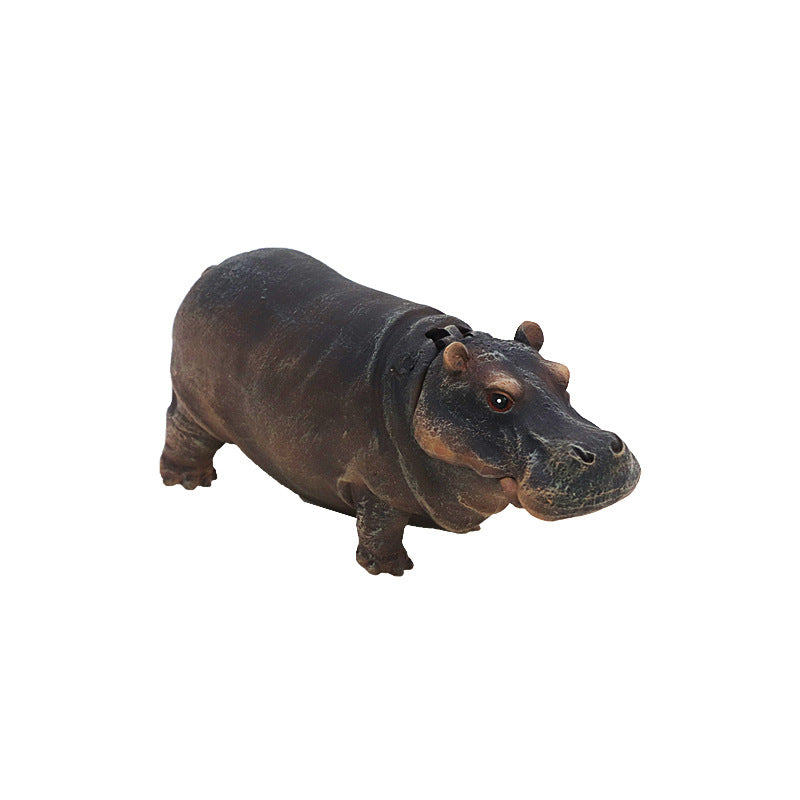 Aquarium Hippo Bubble Decoration