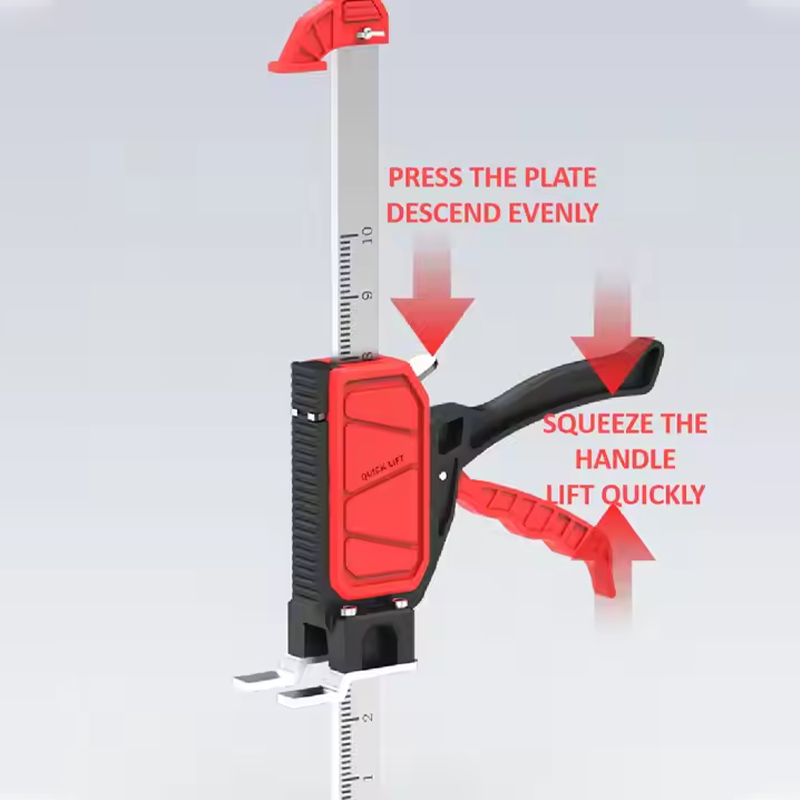 Arm Jack Tile Height Adjustment Tool for Doors and Walls