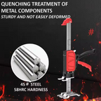 Arm Jack Tile Height Adjustment Tool for Doors and Walls