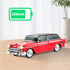 Wireless Bluetooth speaker in retro car model