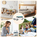 Wireless Bluetooth speaker in retro car model