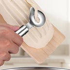 Stainless steel noodle knife with slotted design