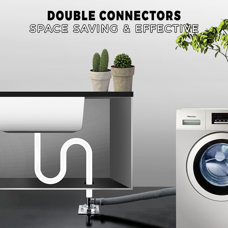 Drain protection for washing machine
