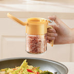 Moisture-resistant and practical spice jar with spoon