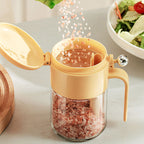 Moisture-resistant and practical spice jar with spoon