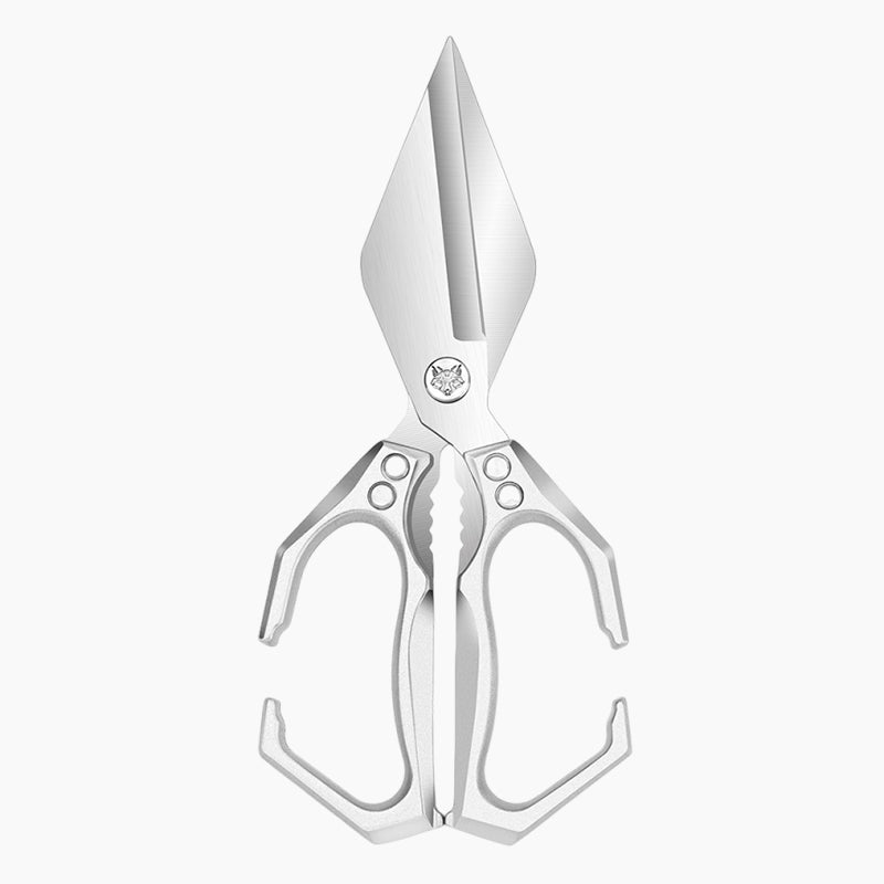 Multifunctional, high-performance kitchen scissors