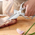 Multifunctional, high-performance kitchen scissors