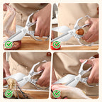 Multifunctional, high-performance kitchen scissors