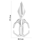 Multifunctional, high-performance kitchen scissors