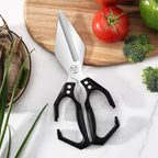 Multifunctional, high-performance kitchen scissors