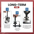 Labor-saving 3-jaw separation-bearing unit