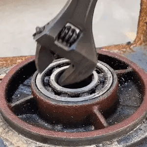 Labor-saving 3-jaw separation-bearing unit