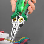 8-in-1 Multifunctional newspaper insulation scissors with electric test