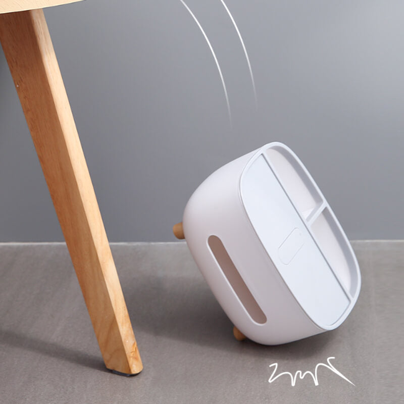 Multifunctional storage box for paper mobile phone holder