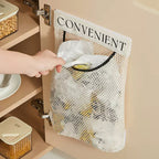 Multifunctional mesh bag for hanging