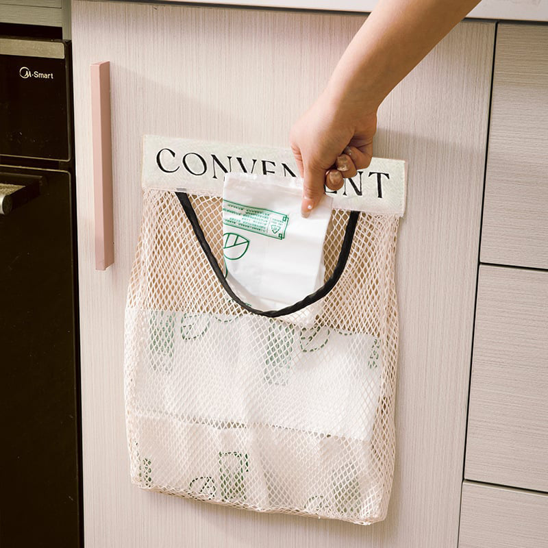 Multifunctional mesh bag for hanging